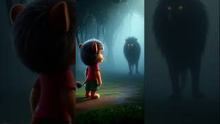 Sheru ko Raste Me Picha Bhoot Kiya Cartoon Story horrorstories short [upl. by Shippee]