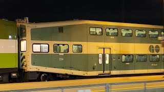 Mid Old Cab Car 234 GO 1735  367 With 665 Pulling Into amp Departing Bronte [upl. by Isidor]