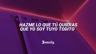 entonces hazme tuya y báilame pegadito  Letra TikTok  Passion Winne [upl. by Eileek354]