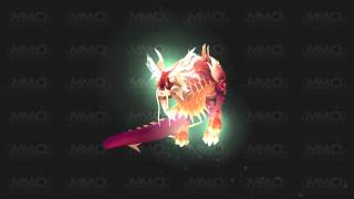 Mists of Pandaria Beta  Pandaren Serpent  Cloud Serpent God Model [upl. by Ackley]