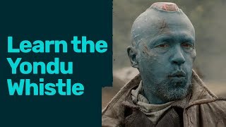 ‘Guardians of the Galaxy Vol 2’ Star Michael Rooker Teaches FANDOM the Yondu Whistle [upl. by Jopa]