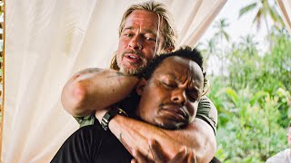 Brad Pitt wird zu einem richtigen John Wick  The Lost City  German Deutsch Clip [upl. by Ahdar]