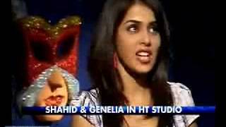 Interview mit Shahid and Genelia 5 [upl. by Gearhart]