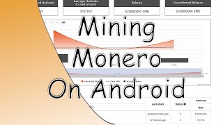 Mining Monero ON ANDROID  Mining Monero on Android [upl. by Sidney590]