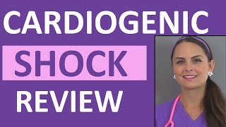 Cardiogenic Shock Nursing Management Pathophysiology Interventions NCLEX Review [upl. by Abrahamsen]