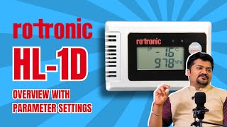 HL1D Rotronic Temperature and Humidity Data Logger from  Ft Raj Kanabar [upl. by River]