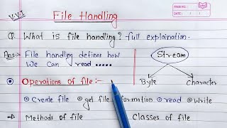 File Handling in Java  Java program to create a File [upl. by Publius831]