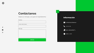 📝 FORMULARIO DE CONTACTO RESPONSIVE con HTML CSS y JS Utilizando EmailJS  iziToast 📝 [upl. by Grous124]