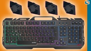 Speedlink ORIOS Metal Keyboard amp LED Gaming Mousepad [upl. by Baptista]