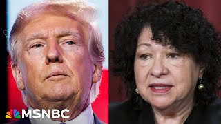 With fear for our democracy I dissent Justice Sotomayor slams majoritys ruling [upl. by Ayardna924]