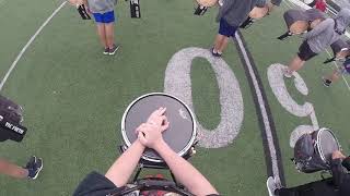 Petal High School Band 2018 Snare Cam Drew Suttle [upl. by Myrtie]