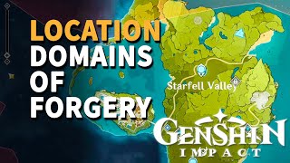 Domains of Forgery Genshin Impact Location [upl. by Iiette]