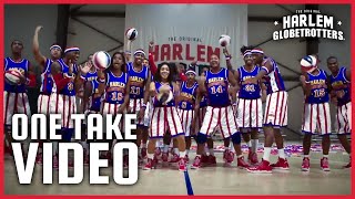 No Edits Harlem Globetrotters in One Take 2017  Harlem Globetrotters [upl. by Ennayd57]