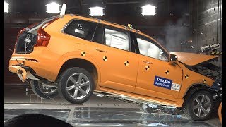 2019 Volvo XC90 – Frontal Crash test at 50 Mph [upl. by Auqenahs]