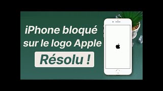 2024 Réparer iPhone bloqué sur la pomme  logo Apple [upl. by Eisen286]