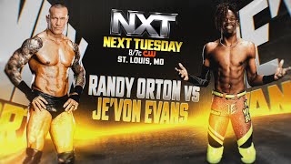 Randy Orton vs JeVon Evans NXT Oct 8 2024 [upl. by Aileno]