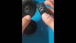 Axial SCX24 Upgrade  Injora Swamp Stomper tire [upl. by Rats105]