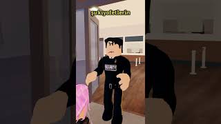 GÜVENLİK PATRONUN KIZINI KOVUYOR roblox brookhavenrp viral trend shorts shortvideos [upl. by Roberto]