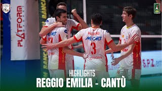 HIGHLIGHTS  6 ROUND 2 HALF  Reggio Emilia vs Cantù [upl. by Adnek]