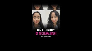 Blend style and go Halo extensions are so easy SeamlessBlend BeautyHacks hairgoals hairtrend [upl. by Raffin]