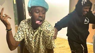 TYLER THE CREATOR amp ASAP ROCKY ANNOYING EACH OTHER FOR 13 MINUTES STRAIGHT [upl. by Hartmann]