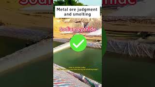 Metal ore judgment and smelting mine construction crystals [upl. by Yeorgi]