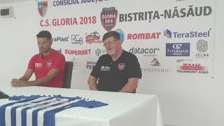 GLORIA BISTRIȚAACS CODLEA Avancronica partidei făcută de antrenorul Cristian PUSTAI [upl. by Mercado308]