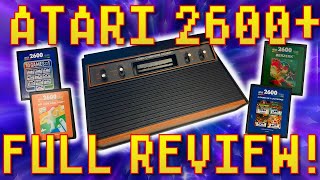 Atari 2600 FULL REVIEW Unboxing Games Controllers Testing amp Teardown [upl. by Siuraj182]