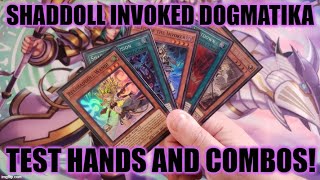 HOW TO PLAY A SHADDOLL INVOKED DOGMATIKA DECK TEST HANDS AND COMBOS NOVEMBER 2021 YUGIOH [upl. by Pattin]