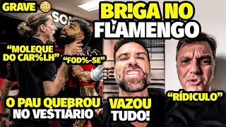 VAZOU O PAU QUEBRAND0 NO VESTIÁRIO ENTRE GABIGOL E FELIPE LUÍS APÓS DISCUSSÃ0 AGRESSlVA NO FLAMENGO [upl. by Hegyera]