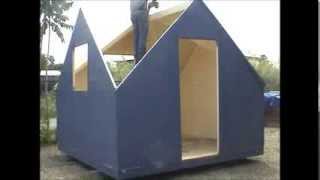 Amazing Low Cost Folding House [upl. by Felty]