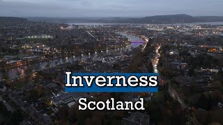 Inverness Scotland Drone 4K [upl. by Crescen]