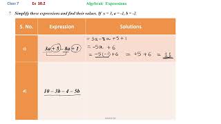 Class 7  Maths  Ex 102  Q7 c d [upl. by Ardnassak310]