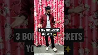 Bomber Jacket Men 🧥✨ Bomber Jacket Outfit 💥🔥 ytshorts bomberjacket shortsviral winterjackets [upl. by Issor]