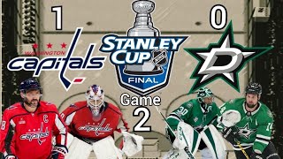 NHL 94 Rewind  Capitals  Stars  Stanley Cup Finals Game 2 [upl. by Eilema]