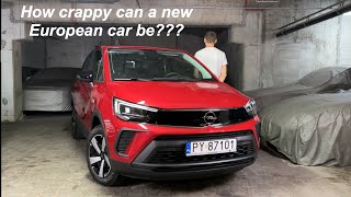 Opel Crossland 2024 See before you buy it How bad a brand new car can be [upl. by Aneehsyt125]