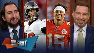 Tom Brady tops Nick’s alltime QB Tiers Can Mahomes become the GOAT  NFL  FIRST THINGS FIRST [upl. by Winnie]