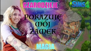 🔮KRAINA MAGII 🔮 zbudowałam zamek jak Hogwart 2️⃣ The Sims 4 [upl. by Gerhard926]