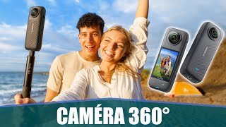 LA MEILLEURE CAMÉRA DACTION 360°  Insta360 X4 [upl. by Duwalt836]