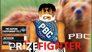 Bear quotCLAWquot Jackson VS Lucas Smith  Roblox PBC on Prizefighter [upl. by Laehcim773]