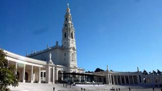 Bells at Fatima ring to Ave Maria [upl. by Nidla917]