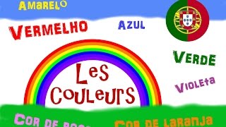 Cours de Portugais  Vidéo 4  Les couleurs [upl. by Eldrida110]