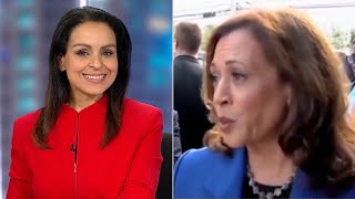 Lefties losing it Kamala tries to speak without an autocue [upl. by Cody]