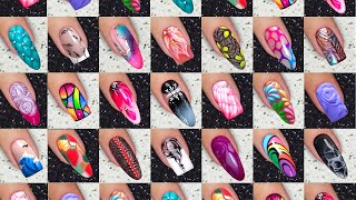 Nail Art Designs 20nails  Best Nail Art Compilation [upl. by Johnsten]