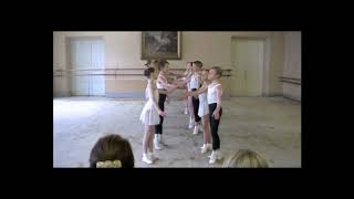 Vaganova Ballet Academy  Historical dance  1st class  filmed in 2000 [upl. by Korten638]