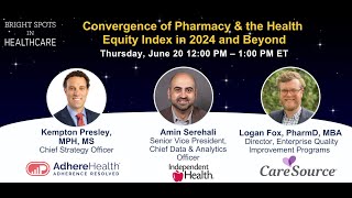 Convergence of Pharmacy amp the Health Equity Index in 2024 and Beyond [upl. by Joete372]