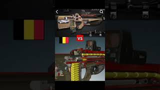 Germany versus laser gun  Amazing pistol sniper Army shorts [upl. by Atinrev]