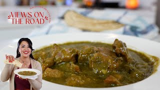 SUPER EASY CHILE VERDE PORK STEW RECIPE  GREEN CHILI STEW  Mexican food recipe [upl. by Nami]