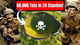 😱 Unfassbares Ereignis im Weltkrieg Warum starben tausende Soldaten am LochnagarKrater [upl. by Atnauqahs369]