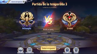 Legion War  Guerra de Legiones Server A12 Archangels vs Zodiac 12102024 [upl. by Yrret]